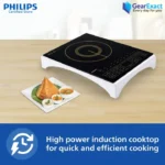 Philips HD4938/01 Induction Cooker Viva Collection with Sensor Touch and Full Crystal Glass